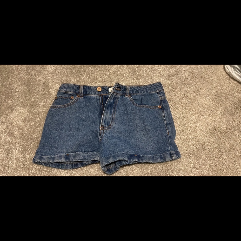 High waisted shorts